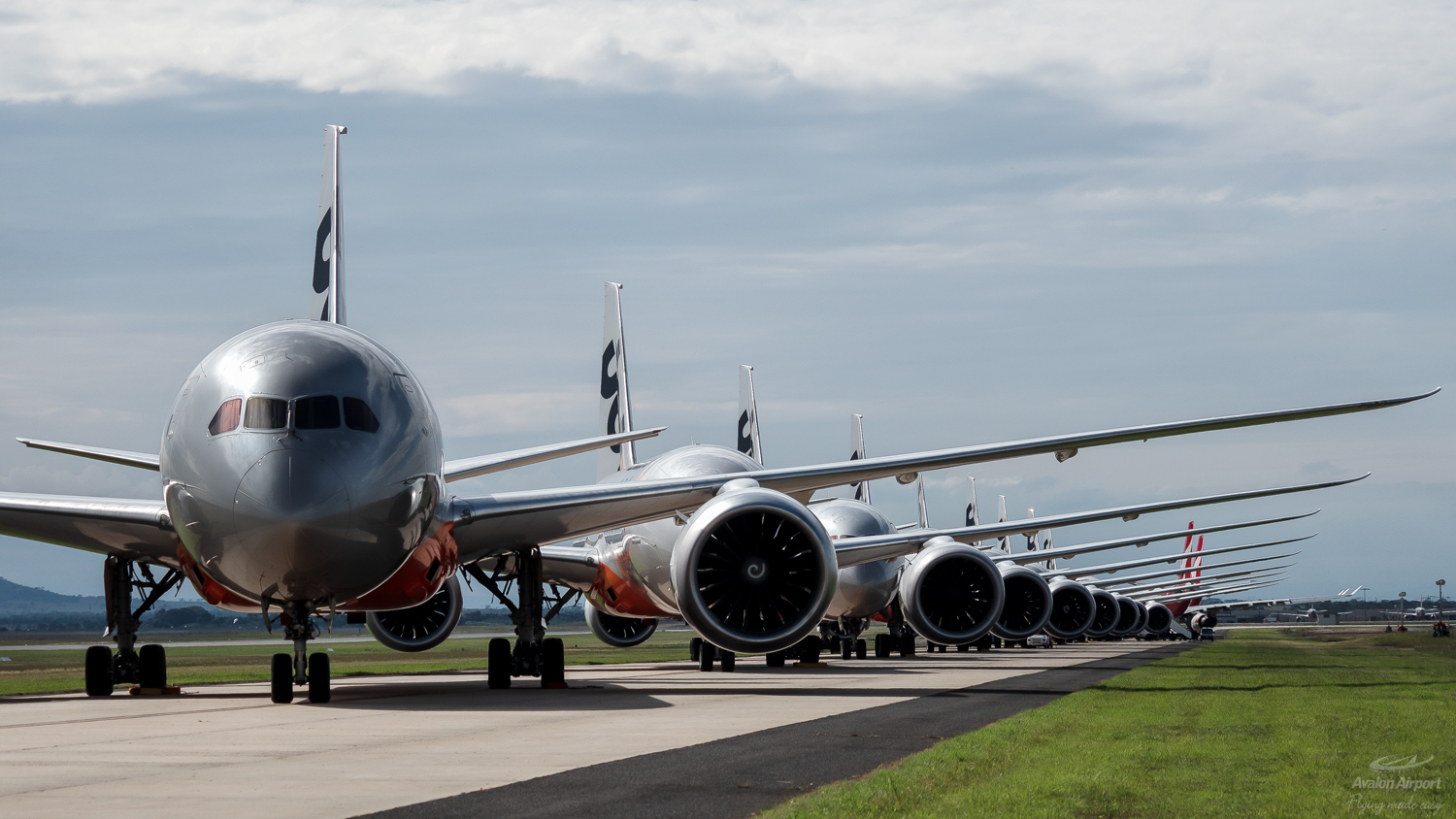 Aircraft Fleet Parking Source Avalon Airport Blog